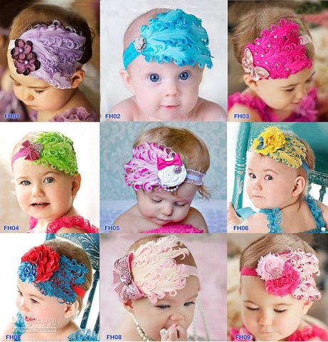 Feather Headbands