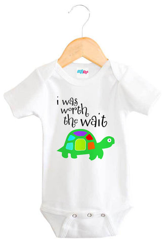 Worth The Wait - Graphic Onesie